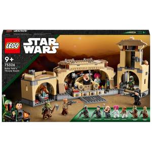 LEGO Star Wars: Boba Fett’s Throne Room Buildable Toy (75326)